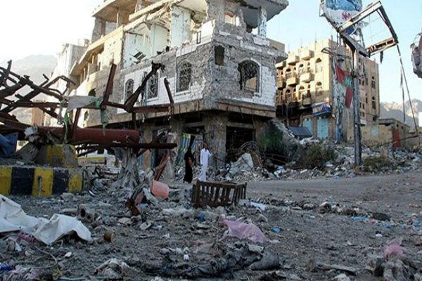 حملات گسترده جنگنده های سعودی به یمن